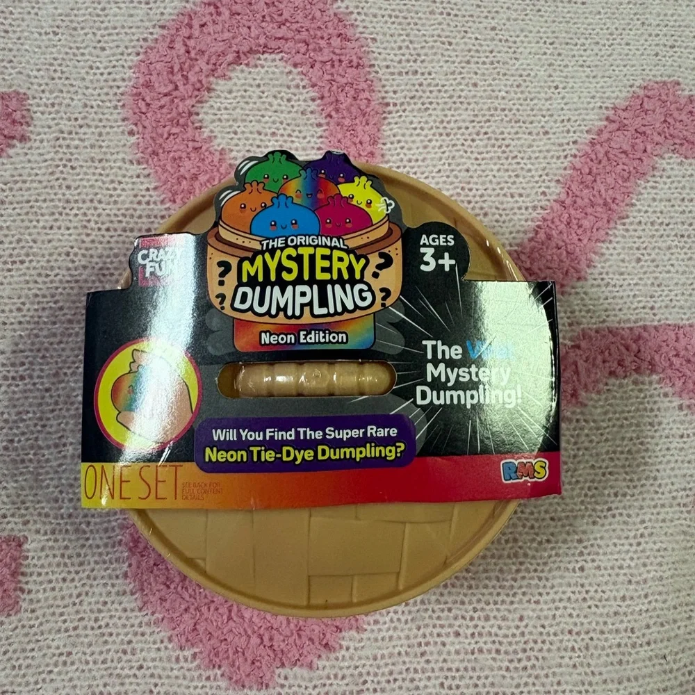 RMS Neon Mystery Dumpling Authentic Squisht Dumpling Neon Sugar Squishy